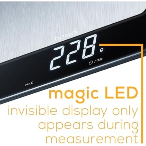 Beurer KS34 Digital Kitchen Scale - Precise Scale for Food Ounces and Grams - Image 3