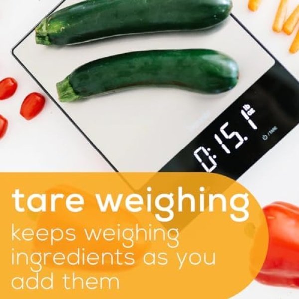 Beurer KS34 Digital Kitchen Scale - Precise Scale for Food Ounces and Grams - Image 2