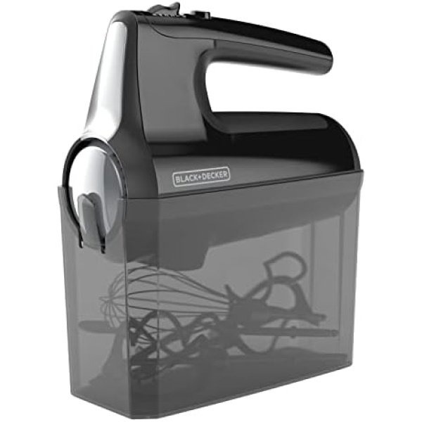 BLACK+DECKER 5 Speed Electric Hand Held Mixer, HELIX beaters, Whisk - Image 3