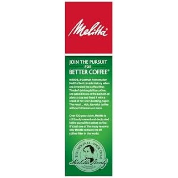 Melitta #4 Cone Coffee Filters, Unbleached Natural Brown, 100 Count (Pack of 6) - Image 7