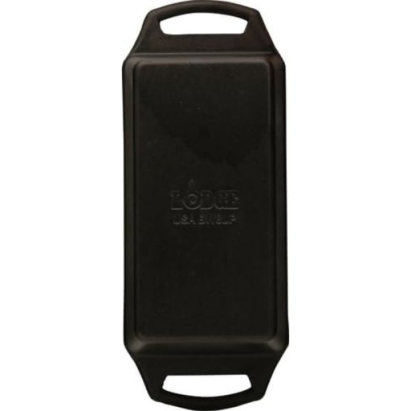 Lodge Cast Iron Loaf Pan 8.5x4.5 Inch, Black - Image 3