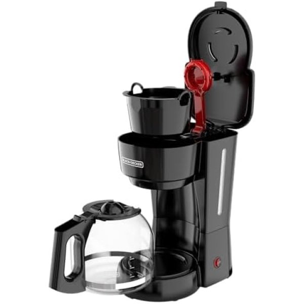BLACK+DECKER 12-Cup Coffee Maker with Easy On/Off Switch, Easy Pour - Image 9