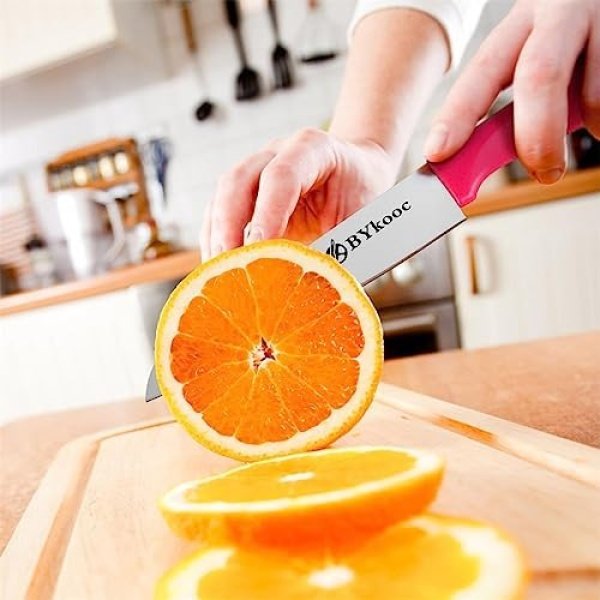 8 pieces Paring Knives (4PCS Peeling Knives and 4PCS Knife Sheath), Ultra Sharp - Image 3