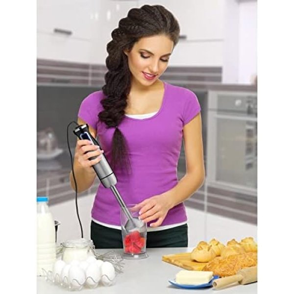 MuellerLiving Hand Blender, Immersion Blender, Hand Mixer - Image 5
