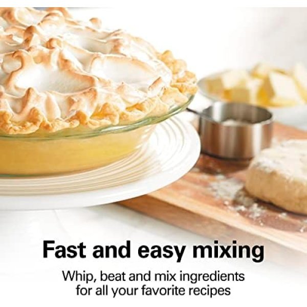 Hamilton Beach 6-Speed Electric Hand Mixer with Whisk, Traditional Beaters - Image 7