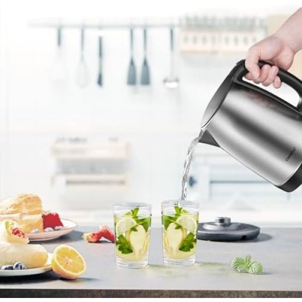 COMFEE' 1.7L Stainless Steel Electric Tea Kettle, BPA-Free Hot Water Kettle - Image 7