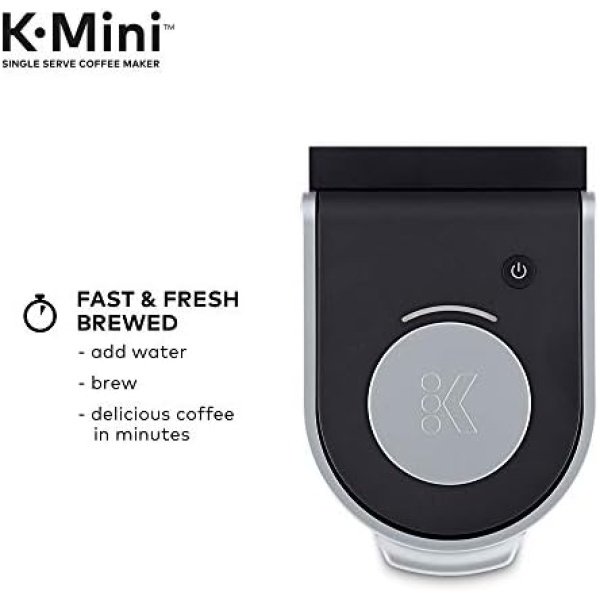 Keurig K-Mini Single Serve Coffee Maker, Black - Image 4