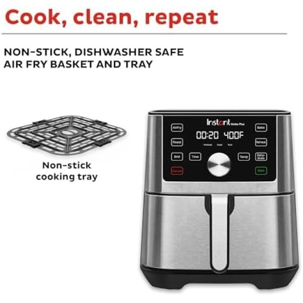 Instant Pot Vortex Plus 6QT XL Air Fryer, 6-in-1, Broils, Dehydrates, Crisps - Image 7