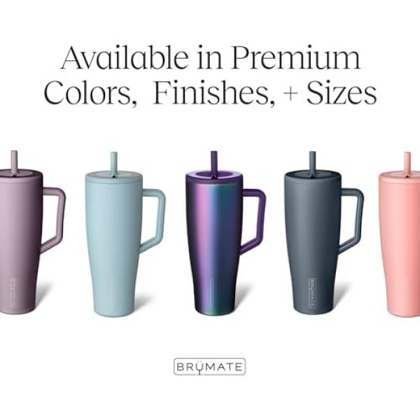 BrüMate Era 40 oz Tumbler with Handle and Straw | 100% Leakproof Insulated - Image 3