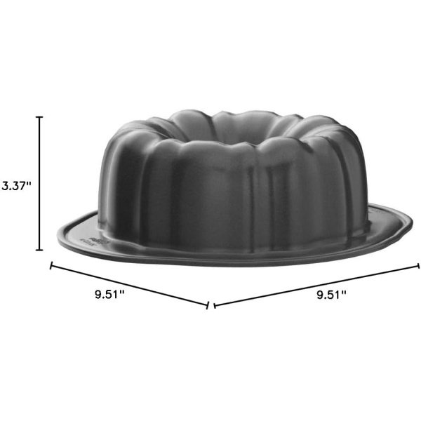 Wilton Perfect Results Premium Non-Stick 9.51-Inch Fluted Tube Pan - Image 6