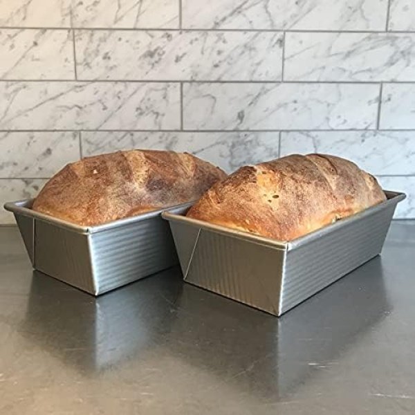USA Pan Nonstick Standard Bread Loaf Pan, 1 Pound, Aluminized Steel - Image 4