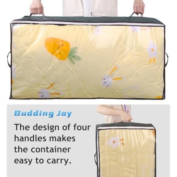Budding Joy 90L Under Bed Storage Containers, Closet Organizers and Storage - Image 7