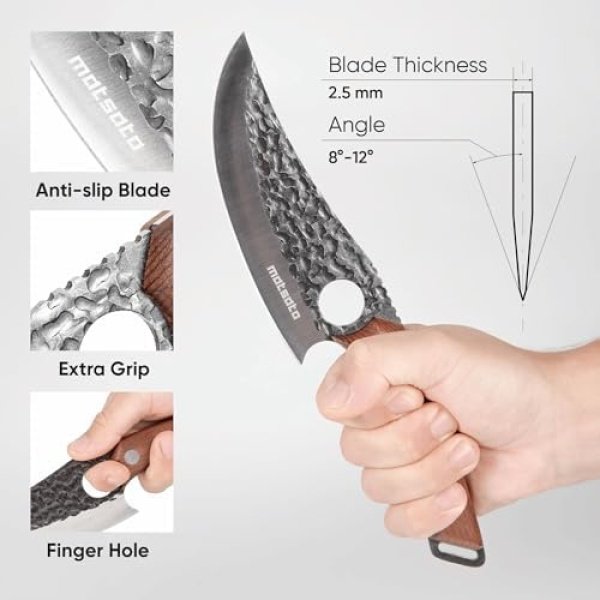 Chef Knife - Perfect Kitchen Knife. Japanese Knife for Cooking, Chopping - Image 5