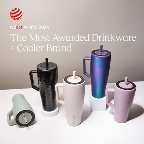 BrüMate Era 40 oz Tumbler with Handle and Straw | 100% Leakproof Insulated - Image 5