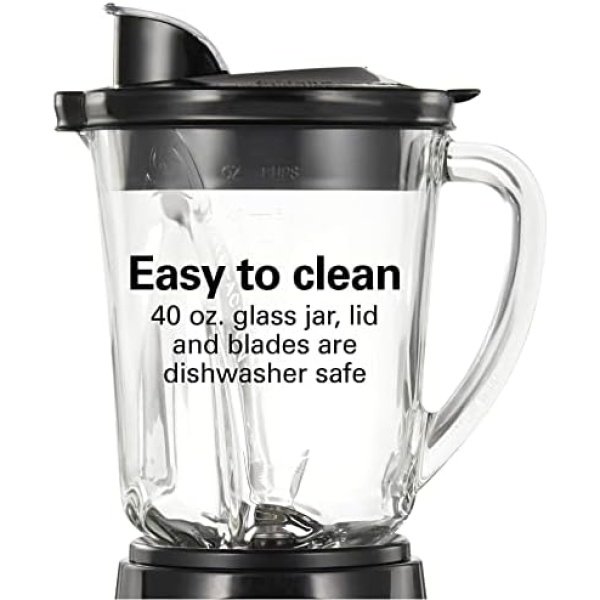 Hamilton Beach Power Elite Wave Action blender-for Shakes & Smoothies - Image 5