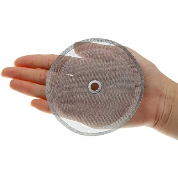 Boao 6 Pieces French Press Replacement Filters Mesh Filters Replacement 4 Inch - Image 6