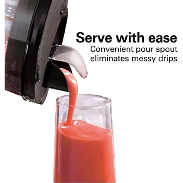 Hamilton Beach Power Elite Wave Action blender-for Shakes & Smoothies - Image 4