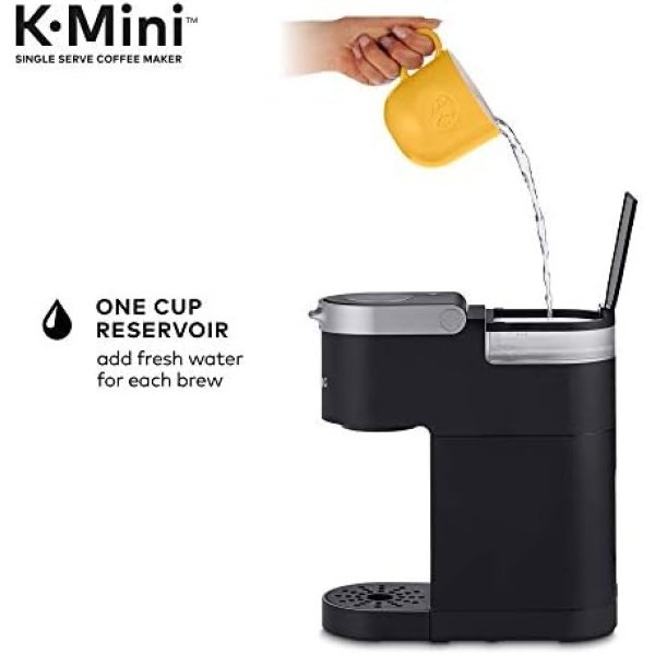 Keurig K-Mini Single Serve Coffee Maker, Black - Image 7
