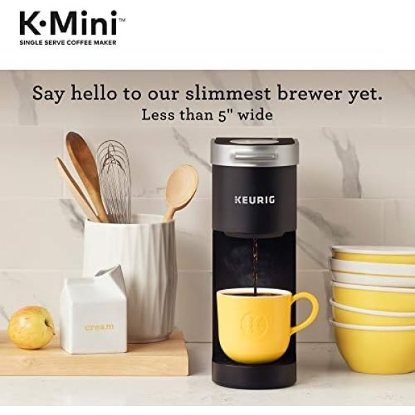 Keurig K-Mini Single Serve Coffee Maker, Black - Image 3