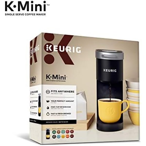 Keurig K-Mini Single Serve Coffee Maker, Black - Image 12