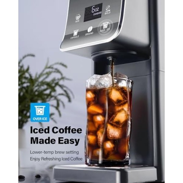 SHARDOR Hot & Iced K Cup Coffee Maker With Bold Setting, Single Serve Coffee - Image 2