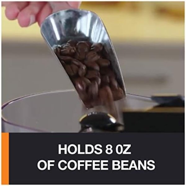 KRUPS Precision Burr Coffee Grinder: 12 Settings, 8 oz Capacity for Drip - Image 6