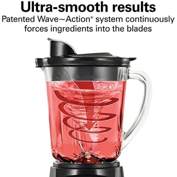 Hamilton Beach Power Elite Wave Action blender-for Shakes & Smoothies - Image 3