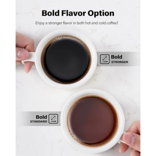 SHARDOR Hot & Iced K Cup Coffee Maker With Bold Setting, Single Serve Coffee - Image 3