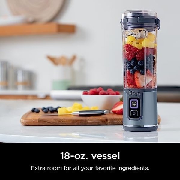 Ninja BC51NV Blast Portable Blender, Cordless, 18oz. Vessel, Personal - Image 3