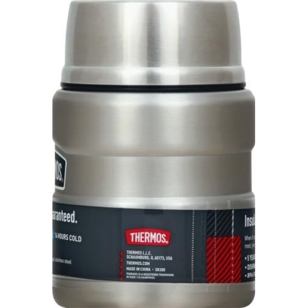 THERMOS Stainless King Vacuum-Insulated Food Jar with Spoon, 16 Ounce - Image 12