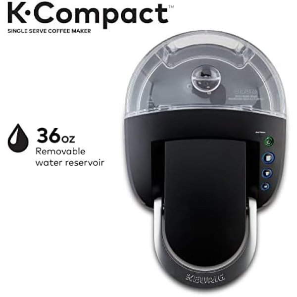 Keurig K-Compact Single-Serve K-Cup Pod Coffee Maker, Black - Image 6