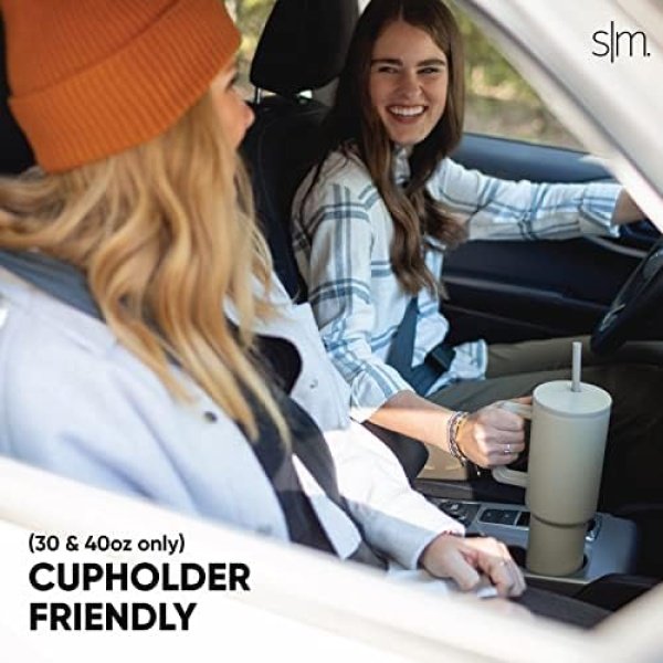 Simple Modern 40 oz Tumbler with Handle and Straw Lid | Premium Recycled - Image 3