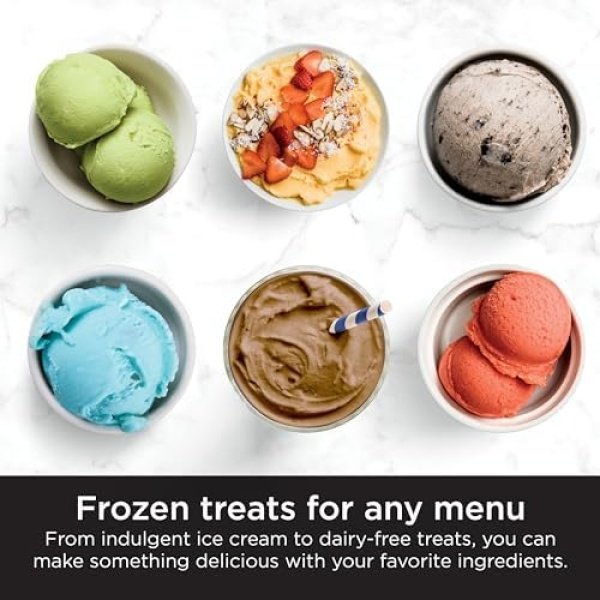 Ninja NC301 CREAMi Ice Cream Maker, for Gelato, Mix-ins, Milkshakes, Sorbet - Image 10