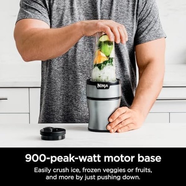 Ninja BN301 Nutri-Blender Plus Compact Personal Blender, 900-Peak-Watt Motor - Image 4