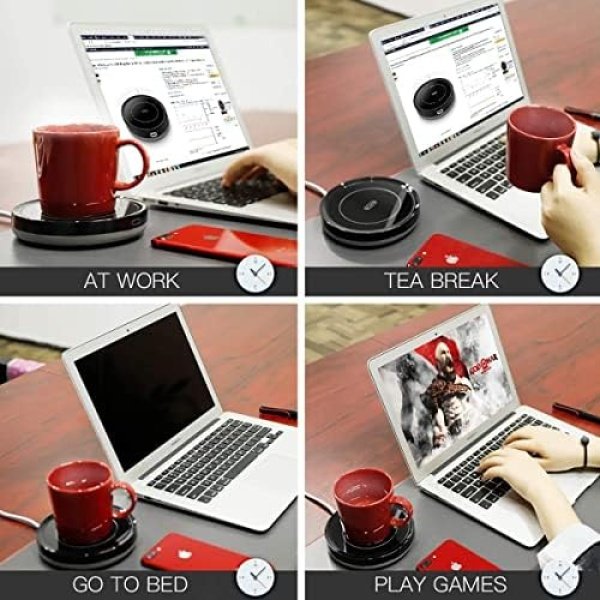 Smart Coffee Warmer, BESTINNKITS Auto On/Off Gravity-Induction Mug Warmer - Image 6