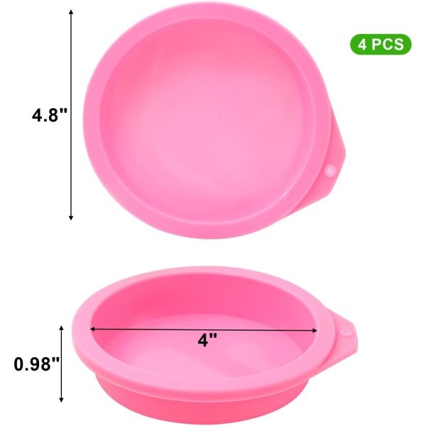 4 Pcs Air Fryer Egg Molds, Air Fryer Egg Molds Silicone, Air Fryer Bites Egg - Image 3