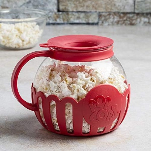Ecolution Patented Micro-Pop Microwave Popcorn Popper with Temperature Safe - Image 8
