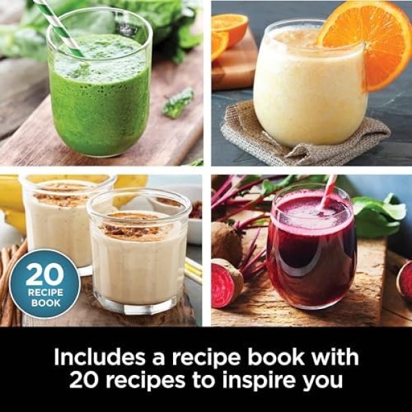 Ninja BN301 Nutri-Blender Plus Compact Personal Blender, 900-Peak-Watt Motor - Image 7