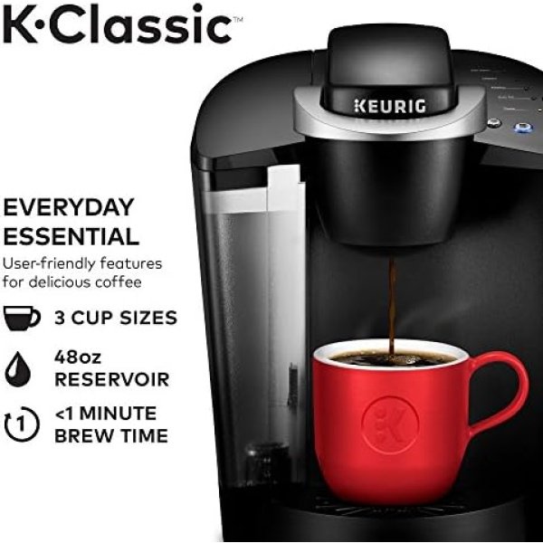Keurig K-Classic Coffee Maker K-Cup Pod, Single Serve, Programmable, 6 to 10 oz. - Image 2