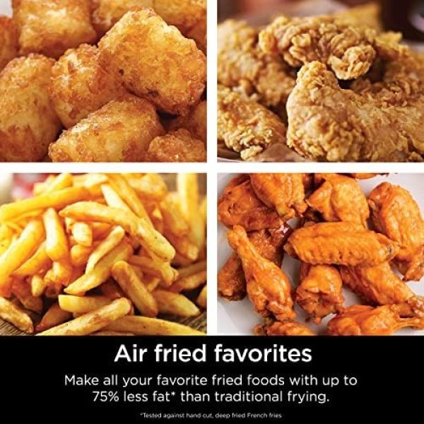 Ninja AF101 Air Fryer that Crisps, Roasts, Reheats, & Dehydrates, for Quick - Image 3