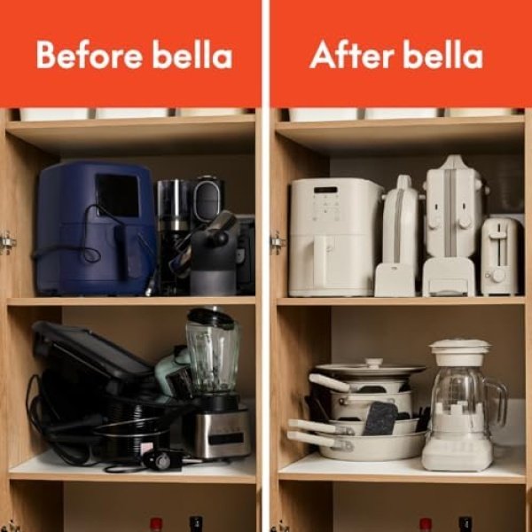 bella 2 Slice Slim Toaster, Fits-anywhere Kitchenware, 6 Setting Shade Control - Image 8