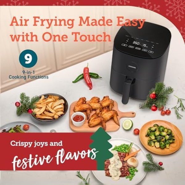 COSORI Air Fryer Pro LE 5-Qt Airfryer, Quick and Easy, UP to 450℉, Quiet - Image 2