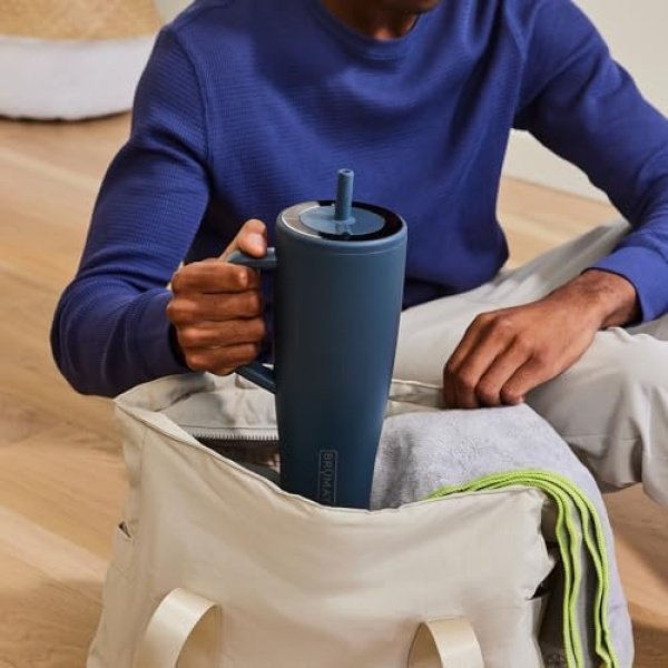 BrüMate Era 40 oz Tumbler with Handle and Straw | 100% Leakproof Insulated - Image 7