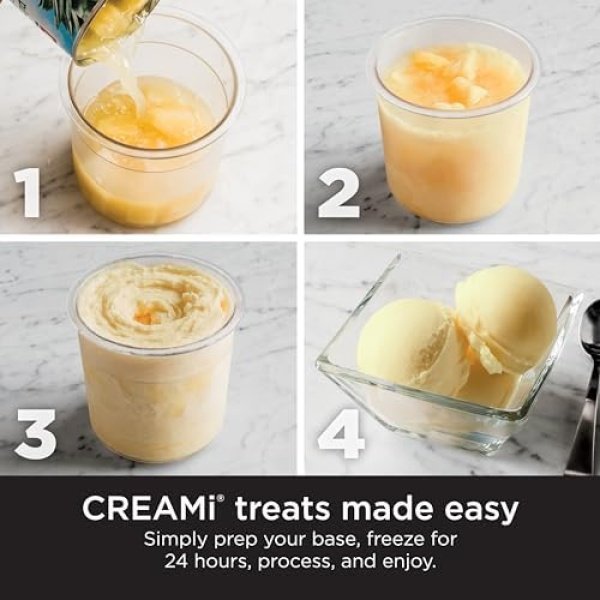 Ninja NC301 CREAMi Ice Cream Maker, for Gelato, Mix-ins, Milkshakes, Sorbet - Image 7