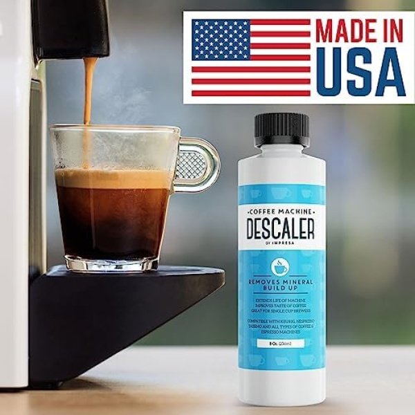 IMPRESA 3 Pack / 6 Uses Coffee Machine Descaler for Keurig - Image 6