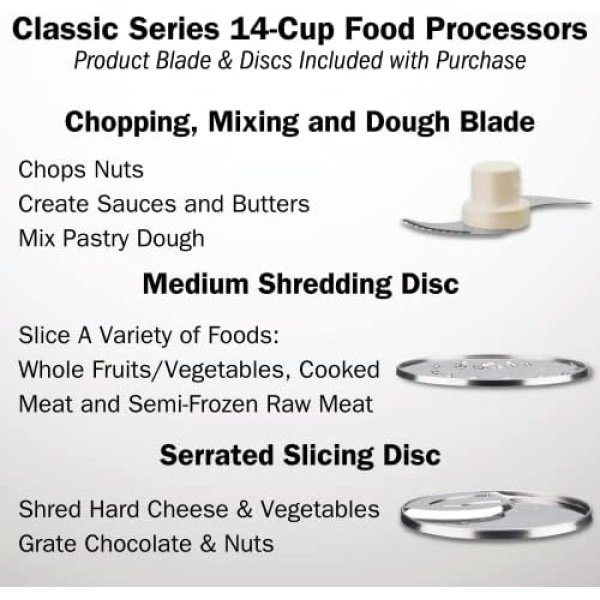 Cuisinart Food Processor 14-Cup Vegetable Chopper for Mincing - Image 3