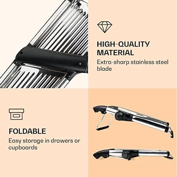 Gramercy Adjustable Mandoline Food Slicer, Mandoline Slicer for Kitchen - Image 8