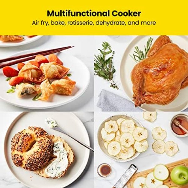 CHEFMAN Multifunctional Digital Air Fryer+ Rotisserie, Dehydrator, Convection - Image 4