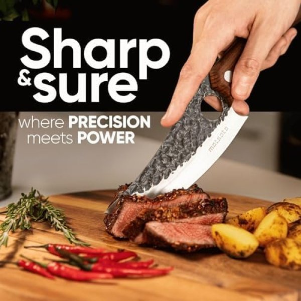 Chef Knife - Perfect Kitchen Knife. Japanese Knife for Cooking, Chopping - Image 2