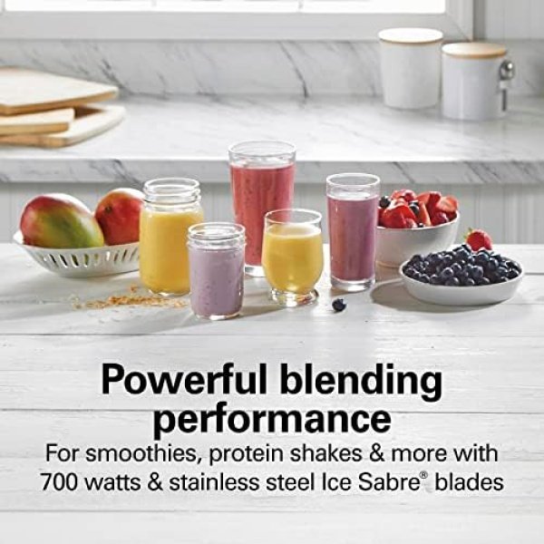 Hamilton Beach Power Elite Wave Action blender-for Shakes & Smoothies - Image 2
